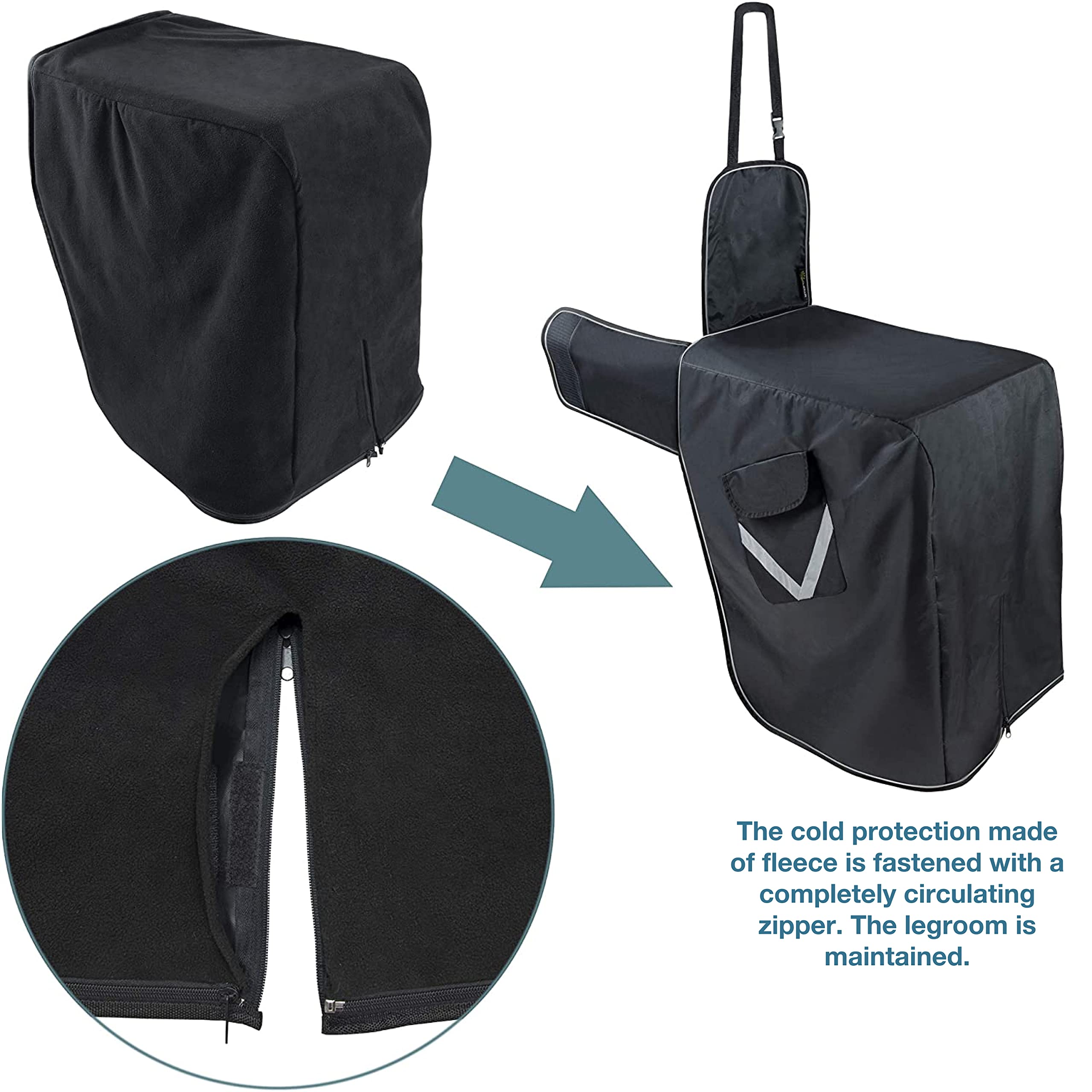Amazon.com: smartpeas Scooter Leg Cover - Motorbike Leg Cover